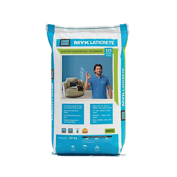 MYK Laticrete 325 High Flex Tile & Stone Adhesive, White, 20 Kg Bag